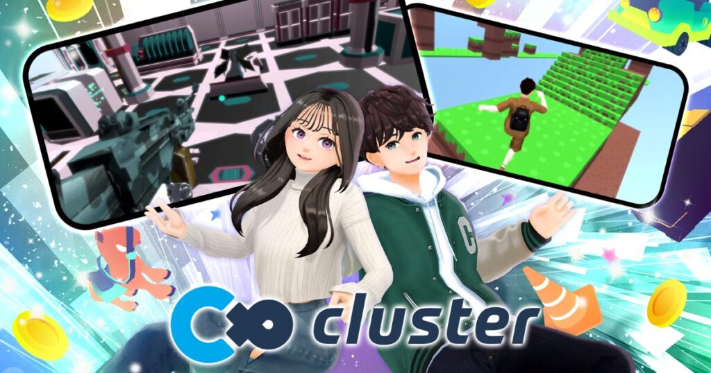 ゲームアプリ「cluster」の画像